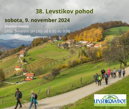 Slika: pohodniki na Levstikovem pohodu