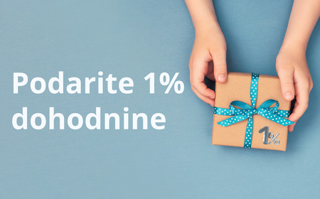 Podarite 1 % dohodnine