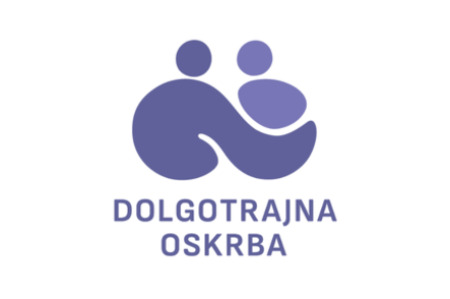 Logotip dolgotrajna oskrba in napis