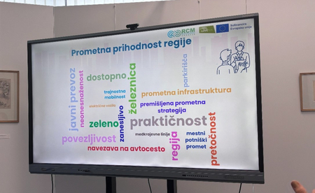 Napis prometna prihodnost regije